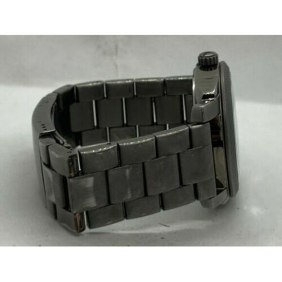 Fossil FS4774 Men's Watch Ion Plated Stainless Steel Black 42mm Case Analog D829 - Picture 8 of 9